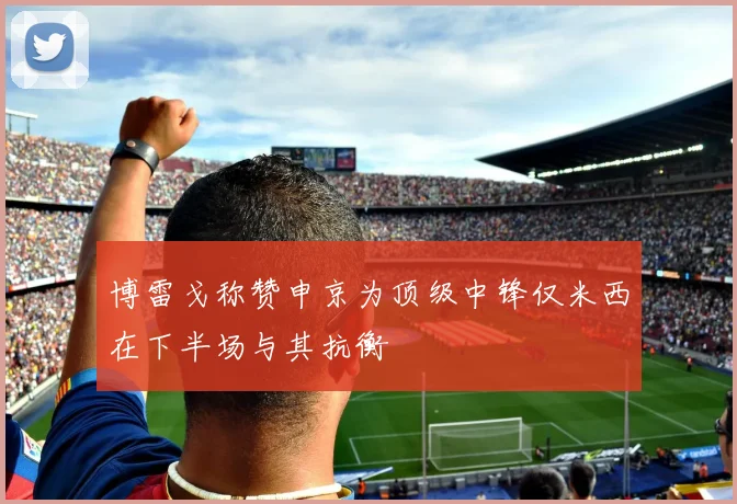 博雷戈称赞申京为顶级中锋仅米西在下半场与其抗衡